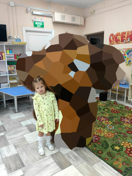 Чебурашка на утреннике